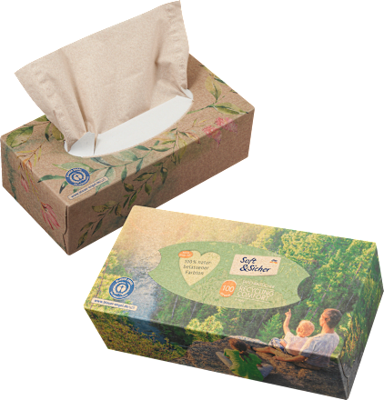 Reciklirane papirne maramice – 4-slojne, više vrsta Soft&Sicher