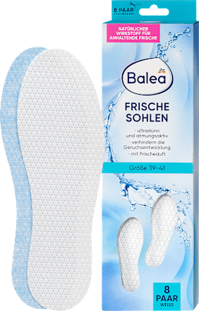 Frischesohlen weiß Gr. 39-41 Balea