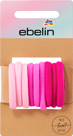 Haargummis Rosa-Mix ebelin