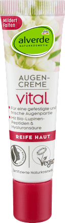 Vital krema za područje oko očiju - peptidi vučike alverde NATURKOSMETIK