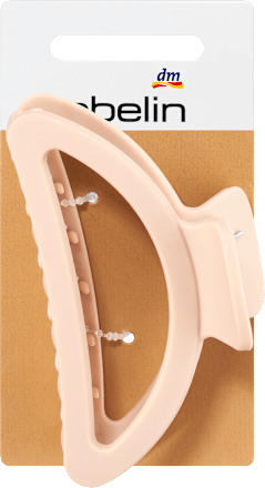 Haarklammer halbrund beige ebelin