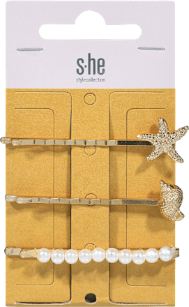 Sponke za lase, zlate s-he stylecollection