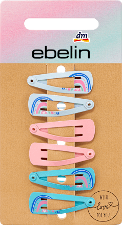 Haarclips mini bunt ebelin