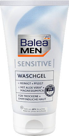 SENSITIVE Gel za umivanje lica Balea MEN