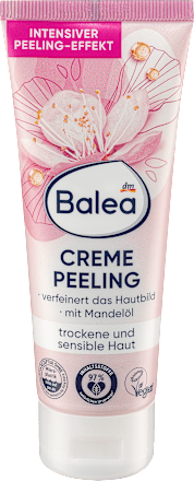 Krémový peeling s mandľovým olejom Balea