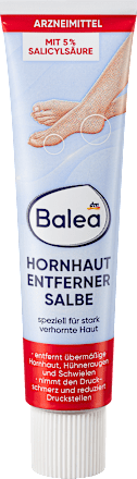 Fußcreme Hornhautentferner Salbe Balea