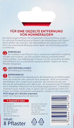 náplasti na kuří oka  Balea