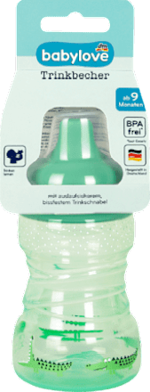 Lonček za učenje pitja z zanesljivo zaščito proti iztekanju (260 ml), več različic babylove