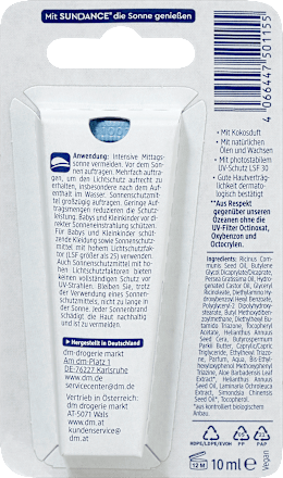 Balzam za usne - kokos sa visokim faktorom zaštite SPF 30 SUNDANCE