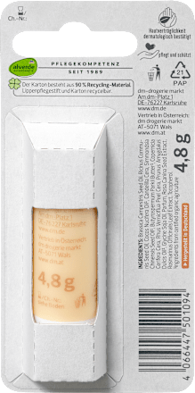 Lippenpflege Get Cozy alverde NATURKOSMETIK