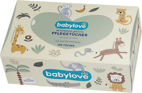 Babypflegetücher 3lagig babylove