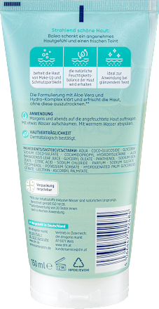 Gel detergente viso con aloe vera Balea