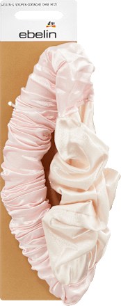 Wellen- & Volumenscrunchie rosa ebelin