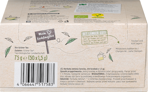 Zeleni čaj - SENCHA, 50 kesica dmBio