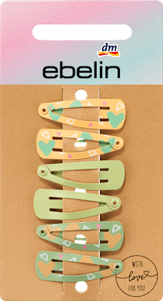 Haarclips mini bunt ebelin