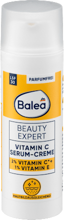Pleťové sérum-krém Beauty Expert Vitamin C - 2 % Vitamin C* + 1 % Vitamin E Balea
