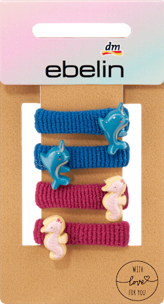 Haargummis mit verschiedenen Motiven ebelin