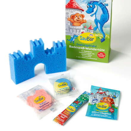 Kinder Badezusatz Wundertüte Drachenspektakel SauBär