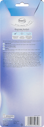 Ulošci za sportsku obuću sa aktivnim ugljem, crni, veličina 36-37, 1 par Balea