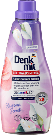 Detergent pentru rufe color secret blossom 20 spălări Denkmit