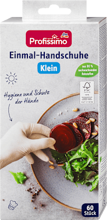 Einmalhandschuhe Latex weiß Klein Profissimo