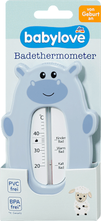 Fürdővízhőmérő, higanymentes, többféle babylove