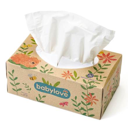 Chusteczki higieniczne z recyklingu dla dzieci babylove nature