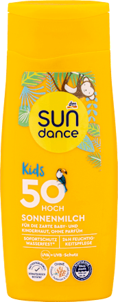 Слънцезащитно мляко за деца SPF 50 sundance