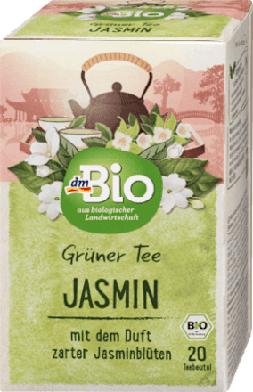 Био зелен чай с жасмин, 20 пакетчета dmBio