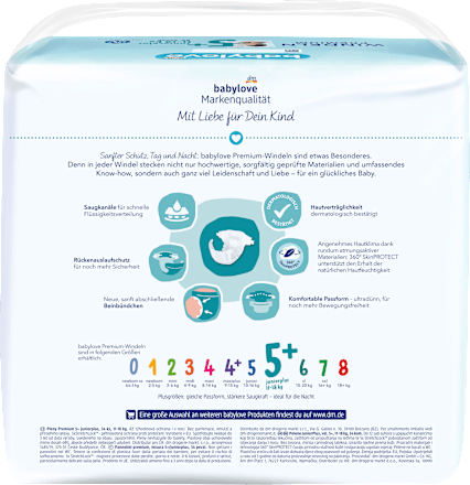 Premium plenice juniorplus 5+, 11-18 kg babylove