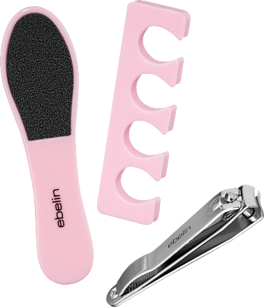 Pediküre-Set mit Tasche ebelin