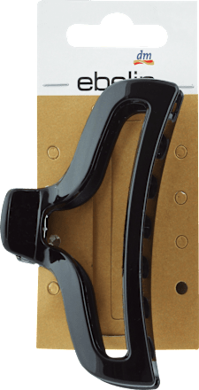 Šnala za kosu - crna ebelin