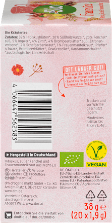 Kräutertee Frauentee dmBio