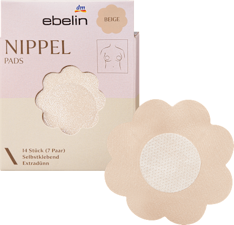 Satin Nippel Covers My invisible secret beige ebelin