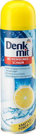 WC tisztító hab citrom illattal Denkmit