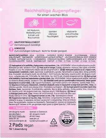 Augenpads Hydrogel Rainbow (1 Paar) Balea