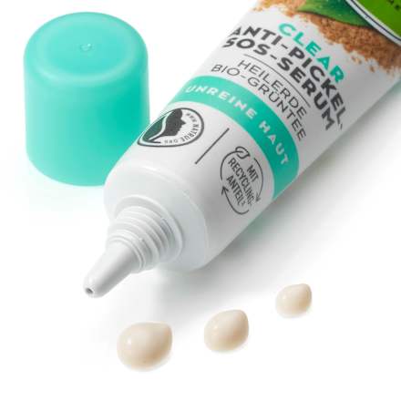 Clear SOS serum protiv bubuljica – glina i zeleni čaj alverde NATURKOSMETIK