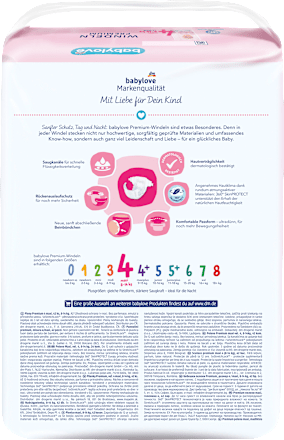 Pelenka Maxi, 4-es méret, 8-14 kg babylove