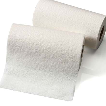 Küchentücher Basic 2-lagig (4x100 Blatt) Saugstark&Sicher