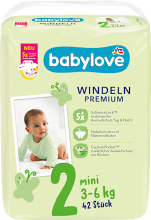 Premium pelene mini vel. 2 (3 – 6 kg) babylove