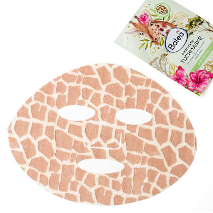 Tuchmaske Safari Giraffe bedruckt Balea