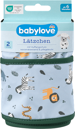 Lätzchen grün babylove
