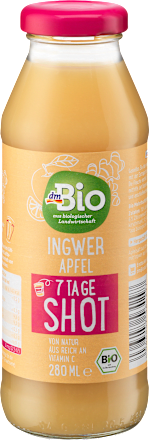 Ingwer Shot Apfel 7 Tage dmBio
