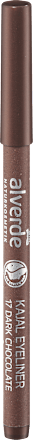 Svinčnik za oči Kajal, 17 Dark Chocolate alverde NATURKOSMETIK