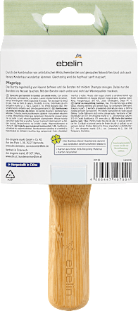 Spazzola per bambini in bambù ebelin