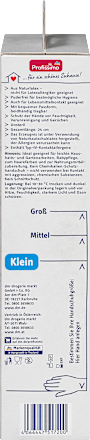 Einmalhandschuhe Latex weiß Klein Profissimo