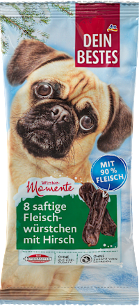 Winter-Momente dopunska hrana za pse – kobasice sa mesom jelena DEIN BESTES