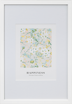 Bilderrahmen Flat Finish 20x30 cm, weiß Paradies