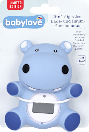 2в1 дигитален термометър за вана и стая babylove