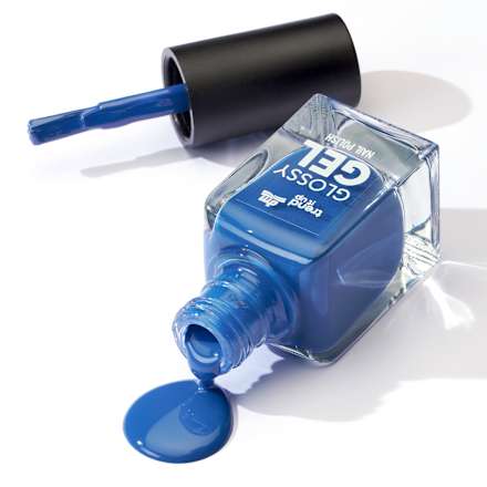 Nagellack Glossy Gel 180 Denim Blue  trend !t up